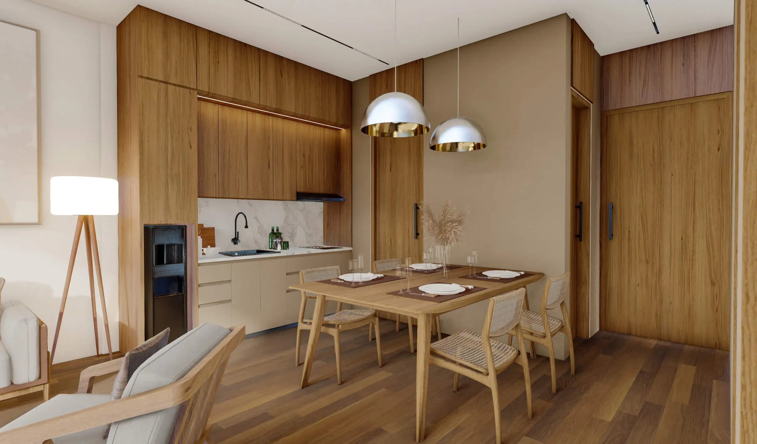 Interior design – Horizon Apartments