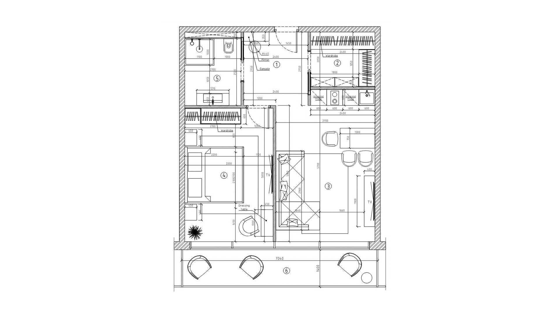 Plans Oceanspire Residence